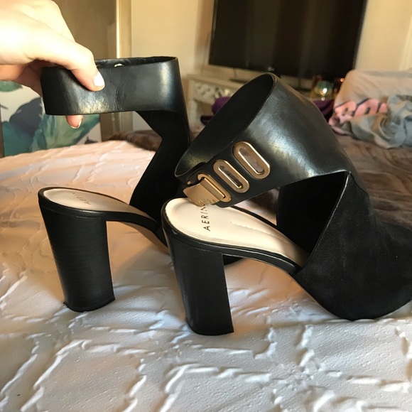 Leather strap heel - Picture 3 of 4